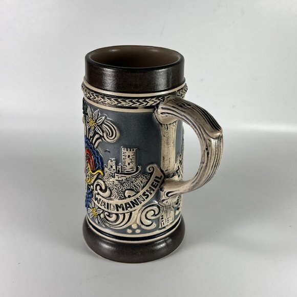 Vintage Original Gerzit Gerz Beer Stein Mug Collectible Barware Germany - Picture 2 of 14